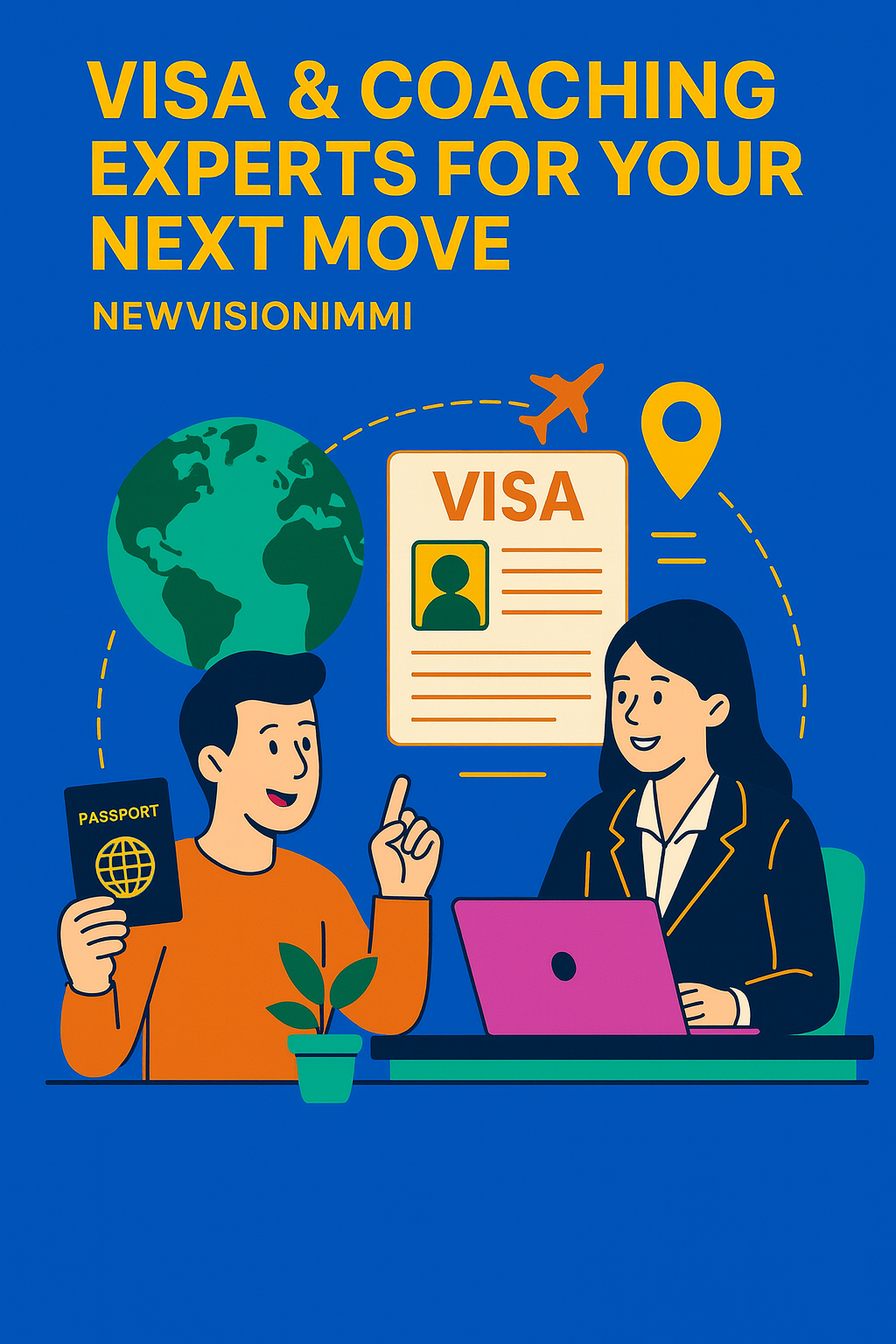 Visa & coaching experts assisting with passport and travel documents